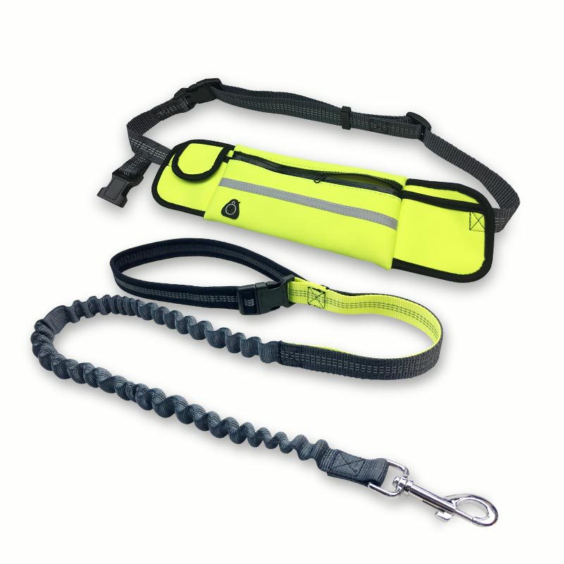 RunPouch™ Hands-Free Dog Leash with Waist Pocket