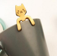 SweetScoop™ Cat Coffee Spoon