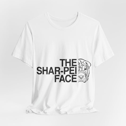 "The Shar Pei Face" Unisex Jersey Short Sleeve Tee