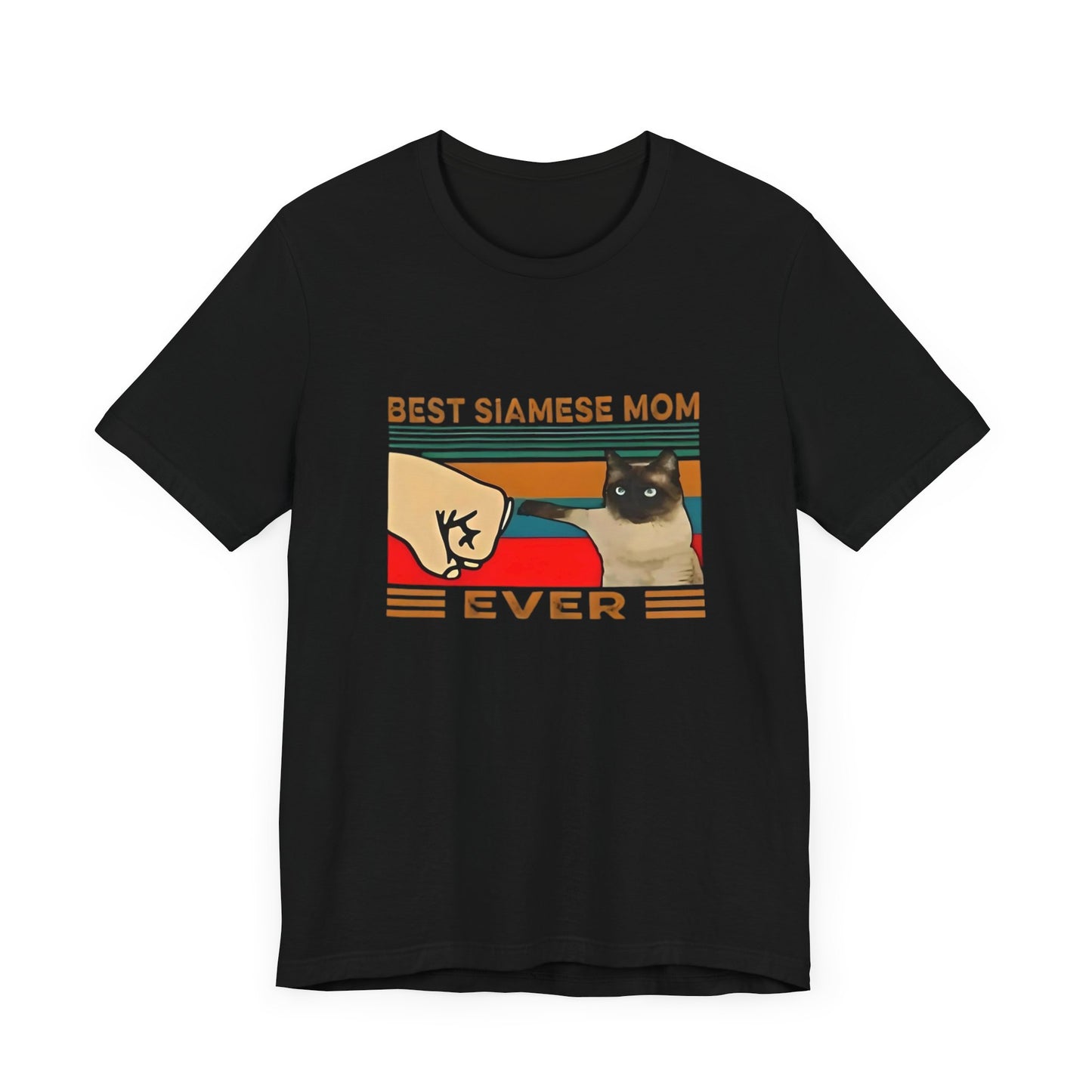 "Best Siamese Mom Ever" Unisex Jersey Short Sleeve Tee