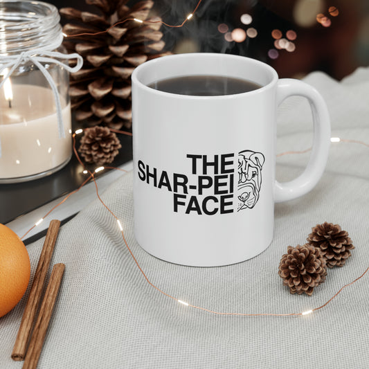 "The Shar Pei Face" Ceramic Mug 11oz