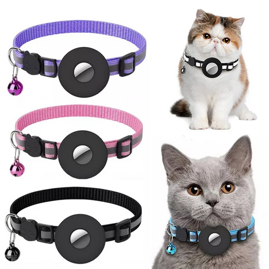 Waterproof and Reflective Airtag Collar For Cats